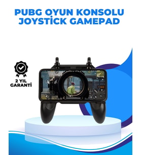 Joystickli Ve Tetikleyicili Pubg Mobile Gamepad Oyun Kontrolcüsü