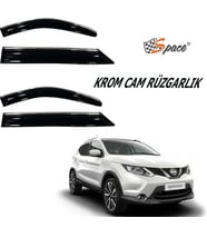 Krom Cam Rüzgarlığı Nissan Qashqai 2008-2015/ Caru401