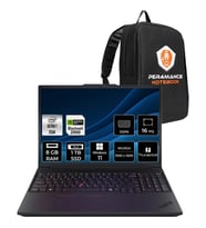 Lenovo Thinkpad P16V Gen 3 Core Ultra 7 255H İş İstasyonu 8GB RAM 1TB SSD 16" FHD+ Win11 Pro + Per4 USB 21RS000BTXP411