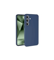 Northcity Samsung Galaxy S24 FE Uyumlu Kılıf Nano içi Kadife Silikon - Lacivert
