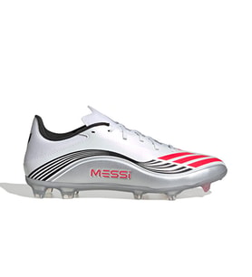 adidas F50 Messi League Fg/Mg Erkek Çoklu Çim Zemin Kramponu JP7446 Beyaz