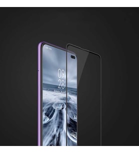 Xiaomi Poco X2 Temperli Cam Full Ekran Koruyucu (Siyah)