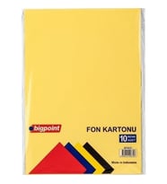 Bigpoint Fon Kartonu 50x70cm 160 Gram Karışık 10 Renk