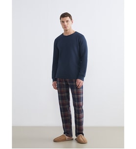 LC WAIKIKI Bordo Standart Kalıp Erkek Pijama Alt