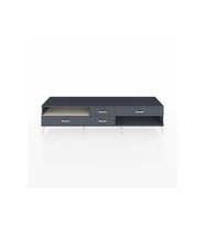 Hyperion TV Ünitesi Tek Raflı 4 Çekmeceli  220x44x51 Antrasit-Aytaşı/Antrasit