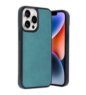 Apple İphone 14 Pro Max Kılıf Aras Deri Kapak - Açık Yeşil