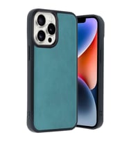 Apple İphone 14 Pro Max Kılıf Aras Deri Kapak - Açık Yeşil