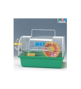 HAMSTER KAFESİ KARIŞIK RENKLİ 27x21x18  (Gri)