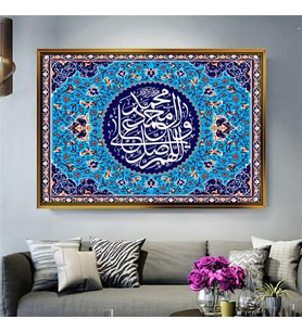 Altın Çerçeveli dekoratif tablo a1162 (Gold)