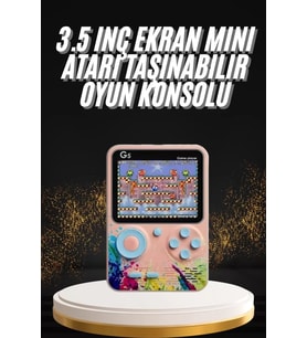Televizyona Bağlanan Çift Joystick Taşınabilir Klasik Retro Oyunlu