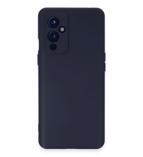 Newface One Plus 9 Kılıf Nano içi Kadife Silikon - Lacivert