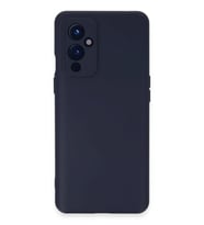 Newface One Plus 9 Kılıf Nano içi Kadife Silikon - Lacivert