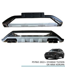 Hyundai Tucson Uyumlu Ön Arka Tampon Koruması Difüzör 2021+ Parça