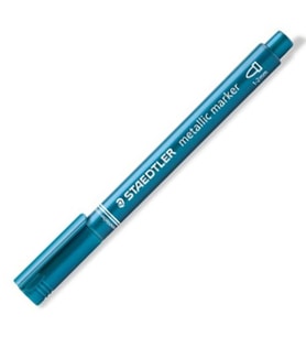 STAEDTLER 8323-373 METALİK MARKER KALEM 1-2mm MAVİ