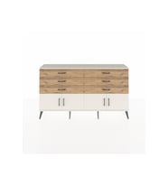 Arges Konsol 2 Raflı 6 Çekmeceli 4 Kapaklı 176x30x99 Aytaşı-Aytaşı/Çam