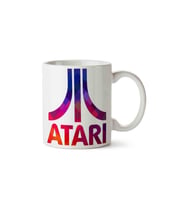 Atari Logo Renkli Porselen Kupa Bardak