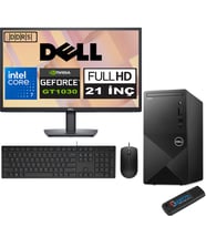 Dell Vostro 3030 mt Intel Core I7 12700 32GB Ddr5 256GB SSD 21.5" Fhd Ubuntu Nvidia GT1030-4GB Masaüstü Bilgisayar 21N3030I7GT1030U16 + Zetta USB Bellek