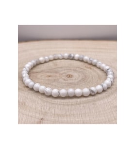 Huzur ve Dinginlik Howlite: Doğal Taş Bileklik
