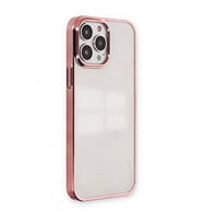 Coverzone iPhone 13 Pro Max ?le Uyumlu K?l?f Different Silikon Pembe
