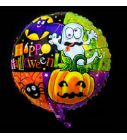 Runaway Kabaklı Folyo Balon Halloween ve Vitrin Dekoru