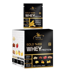 Torq Nutrition Gold Whey Protein 35 Gr x 14 SAŞE - Muz