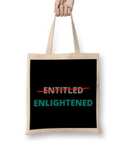 Entitled Not Enlightened Yes Bez Çanta Uzun Saplı
