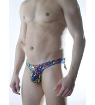 Mulvxbrf Brf02 Erkek Renkli Desenli Slip İç Çamaşırı (Mulvix)