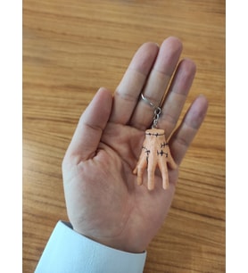 Wednesday Hands Thing Minik El Anahtarlık