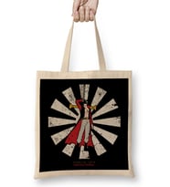 Dracule Mihawk Retro Japanese One Piece Bez Çanta Uzun Saplı