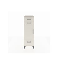 Kronos Dolap 2 Raflı 3 Çekmeceli Tek Kapaklı 44x59x134 Aytaşı-Aytaşı