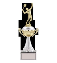 ODAK KUPA - Figürlü Kupalar - Tenis Erkek Figürlü Kupalar FG-046 A - 38 cm