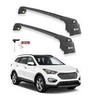 Turtle Hyundai Santa Fe (Dm) 2013-2018 Ara Atkı Air2 Siyah