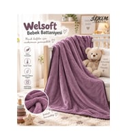 Welsoft Bebek Battaniyesi - 105x155 cm Ultra Yumuşak & Hafif
