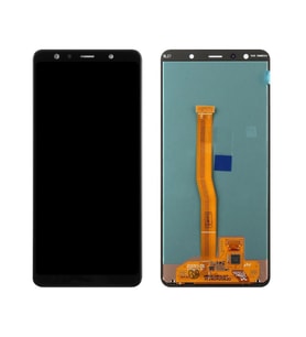 Samsung Galaxy A7 2018 A750F ile Uyumlu Oled Ekran Dokunmatik (Siyah)