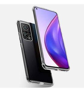 Xiaomi Mi 10T 5G - Mi 10T Pro 5G Kılıf Zore Nitro Anti Shock Silikon Kılıf (Renksiz)