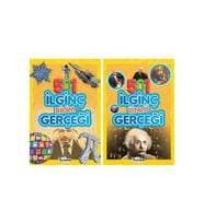 501 ilginç Bilim ve 501 Ünlü 2 Kitap Set