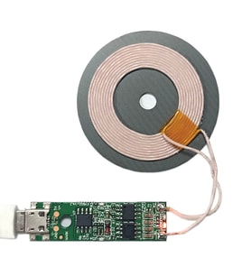 Kablosuz Şarj Modülü 5W 1A Mobil Akıllı Telefon Oyuncak Pil Şarj Transmiter Micro Usb