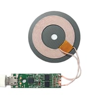 Kablosuz Şarj Modülü 5W 1A Mobil Akıllı Telefon Oyuncak Pil Şarj Transmiter Micro Usb
