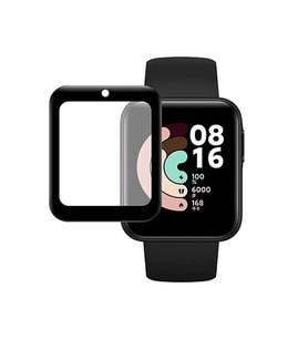 Xiaomi Mi Watch Lite 3D Full Kavisli PMMA Cam Ekran Koruyucu-(5775) - SSSSSS7489-9289