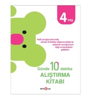 Günde 10 Dakika Alıştırma Kitabı 4 Yaş