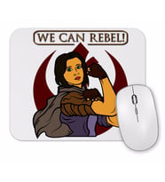 Jyn Erso We Can Rebel  Rogue One Mouse Pad