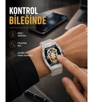 Bluetooth Arama Özellikli Akıllı Saat Çok Fonksiyonlu Yeni Nesil