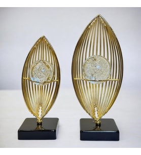 2'Lİ YELKEN METAL KÜRELİ DEKOR GAGA-046