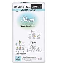 Sleepy Bio Natural Bebek Bezi Premium Plus 7 Beden XXL 48 Adet - Standart