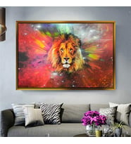Altın Çerçeveli dekoratif tablo a1258 (Gold)