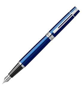 Sheaffer 300 Parlak Mavi Dolma Kalem 9341-0  İsme Özel Kalem (Karışık)