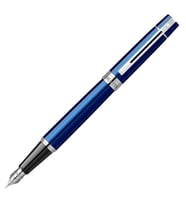 Sheaffer 300 Parlak Mavi Dolma Kalem 9341-0  İsme Özel Kalem (Karışık)