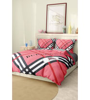 Marcalanya Çift Kişilik Nevresim Takımı Pamuklu Saten Kumaş 6 Parça 3D Dijital Baskı Duvet Cover Set Model.