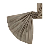 Mısırlı Eşarpları Parıltılı Bantlı Elegance Prenses Şal (Vizon)