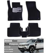 DACİA DUSTER (2018-2024) Uyumlu EVA Paspas Tam Set–Araca Özel,Su Geçirmez,Kolay Montaj